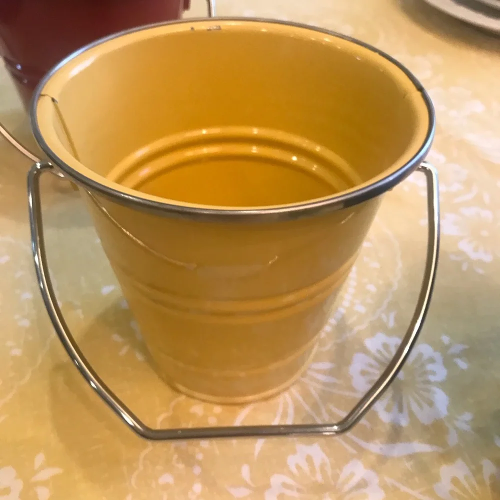 Pottery Barn Enamel Pails